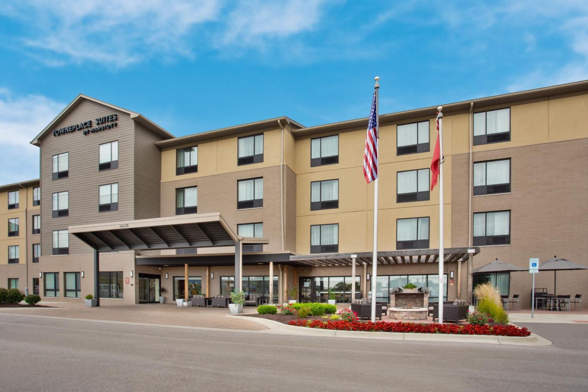Towneplace Suites By Marriott Detroit בלוויל מראה חיצוני תמונה