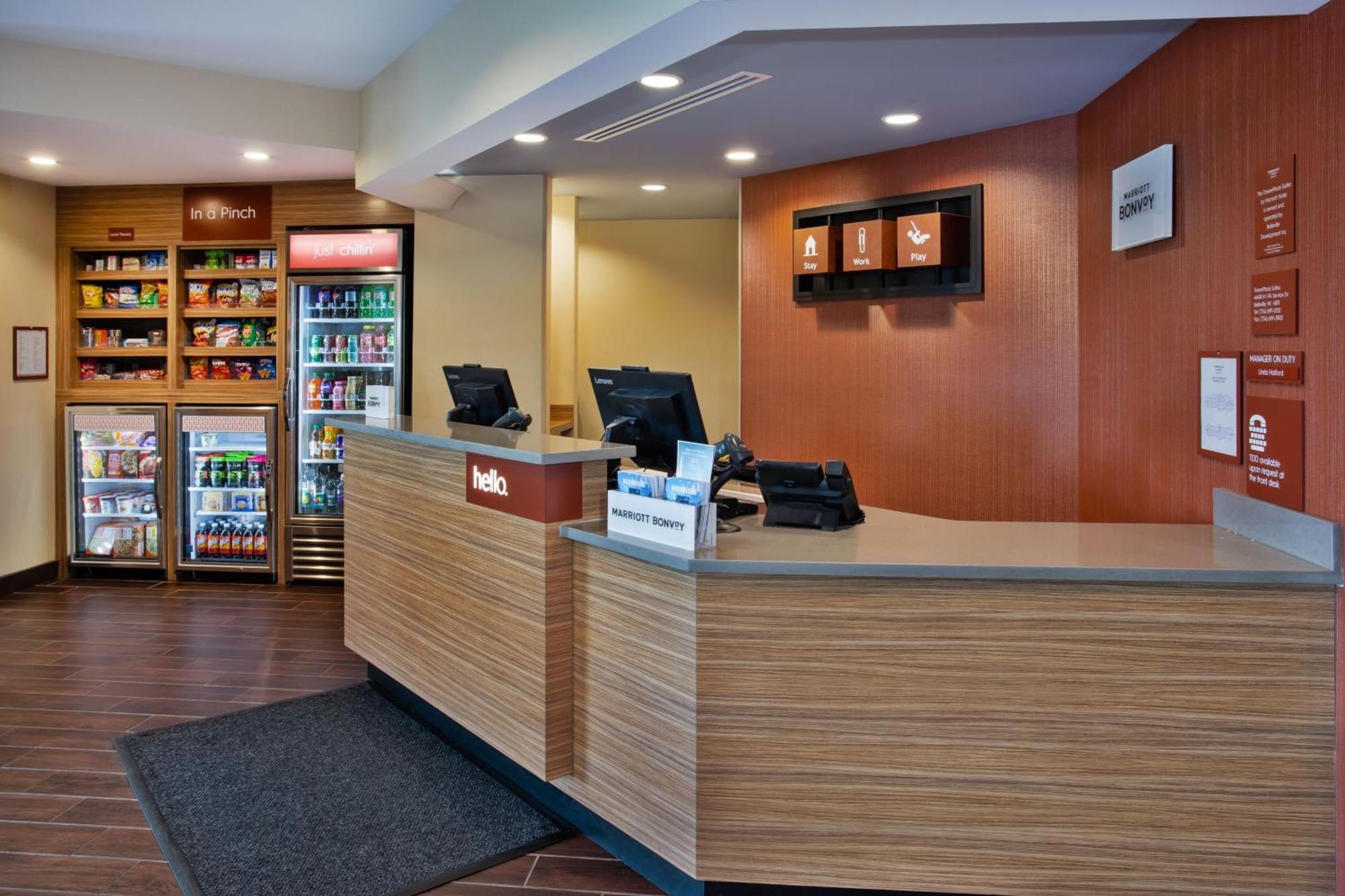 Towneplace Suites By Marriott Detroit בלוויל מראה חיצוני תמונה